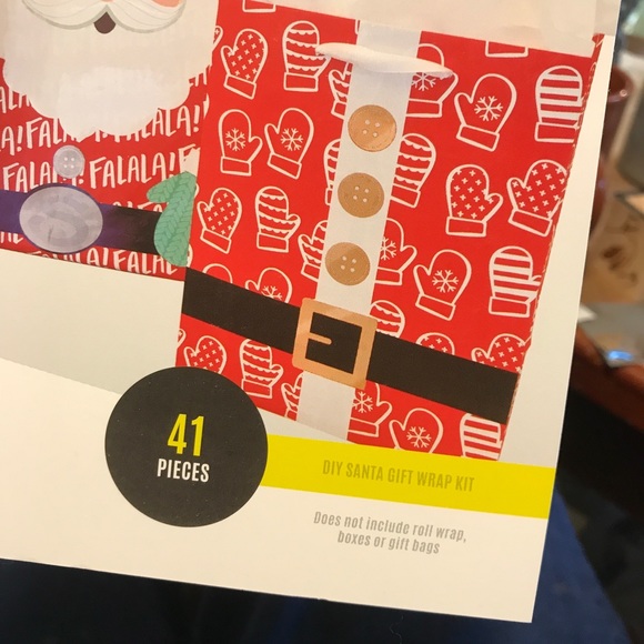 New Christmas Santa Gift Craft Kit with Twine - Picture 3 of 6